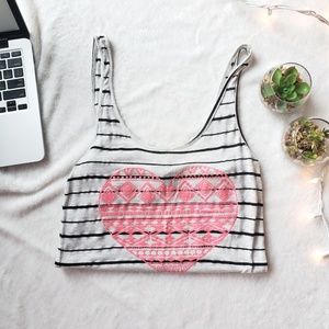 Rue21 Graphic Scoop Neck Tank